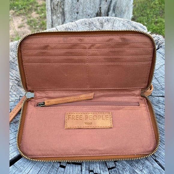 Free People Distressed Vegan Wristlet - Picture 3 of 3